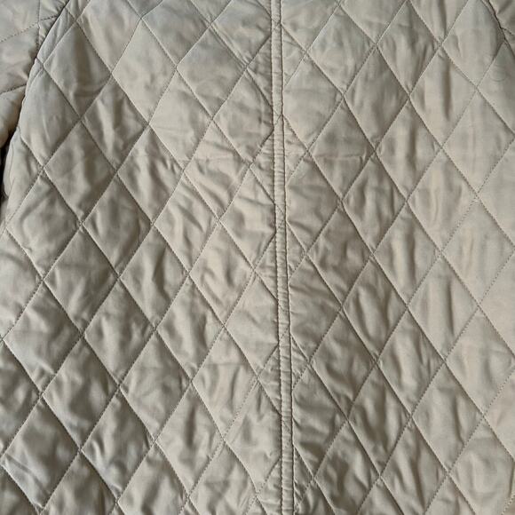 Lilly Pulitzer Beige Quilted Jacket Size XS - Picture 10 of 12